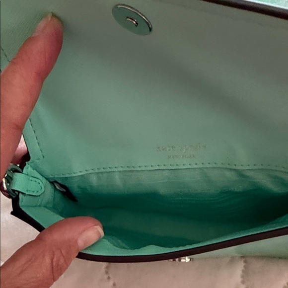 NWOT Kate Spade Blue/Green Ombre Crossbody Bag - Picture 8 of 11